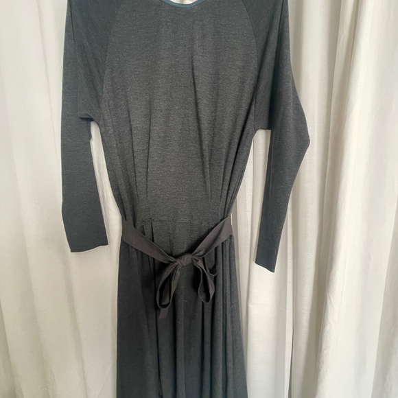 Umit Unal Brand, gray jersey dress - Picture 4 of 10